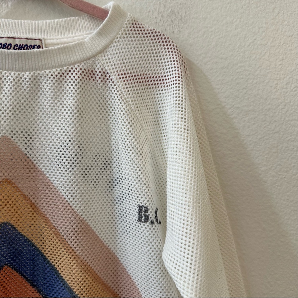 *SOLD* Bobo Choses A Legend Mesh Sweatshirt Size 2-3Y - Picture 4 of 10